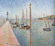Paul Signac masts portrieux opus Germany oil painting artist